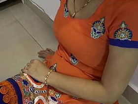 Horny European babe in sexy leggings at home