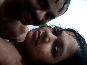 Married couple indulges in steamy shower session