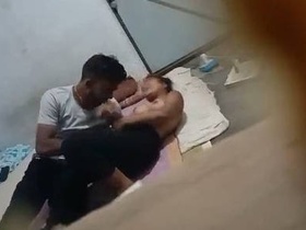 Indian lover gets caught on camera in steamy sex video