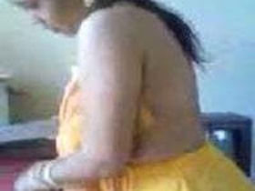 Desi landlady enjoys her home with a tenant