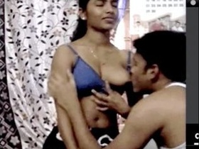Indian teenager enjoys steamy interracial sex with black partner