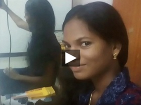 Indian girl's first time in hot home sex video