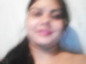Cute Indian girl masturbates on camera with shaved pussy