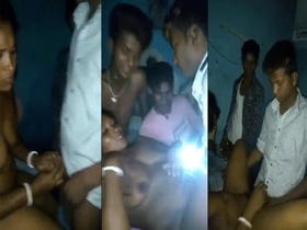 Bangla group video of roommates engaging in group sex with prostitute