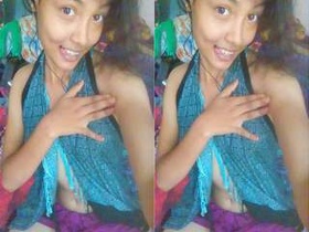 Desi girl transforms into a stunning beauty