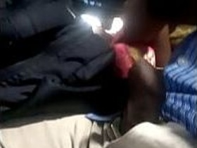 Desi the slut gives a BJ from the driver's seat in a public bus