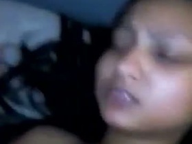 Beautiful girl gets pleasure from her uncle's massive member