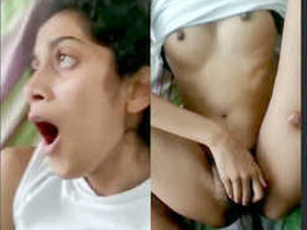 Indian girl takes it hard and deep in this hot and painful video