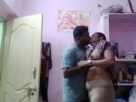 Telugu couple indulges in steamy romance and blowjob