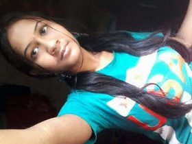 Bengali girl pleasures herself in a video