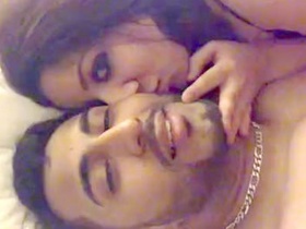 Lover of beauty gets naughty in the bed with her boyfriend