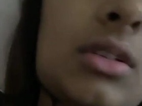 Cute girl with a hard boner in a steamy video