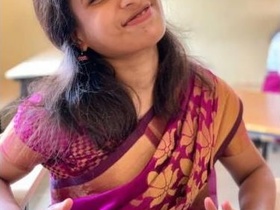 Charming Indian girl pleasures herself with fingering