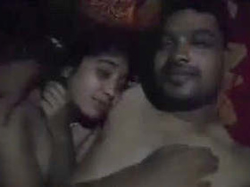Cute desi lover gets fucked hard in the night