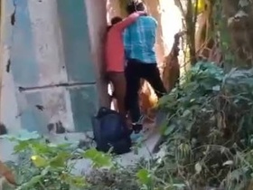 Outdoor sex with a desi lover in a compilation video