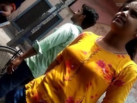 Indian teen with innocent boobs gets naughty