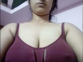 Telugu girl takes a nude selfie in public