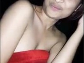 Couple enjoys a night of passion with a stunning babe