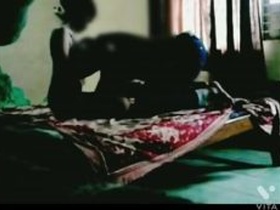Desi porn video with audio of an Indian couple having hot sex in a hostel