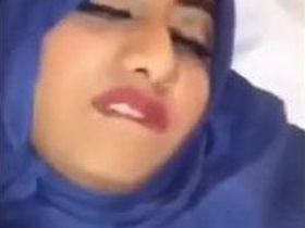 Hijabi girl gets hard and fucked by a big cock