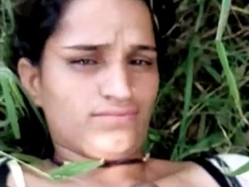 Mature Indian bhabhi gets fucked in the open air by young boy