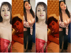 Rajsi Verma's exclusive threesome video with amateur performers