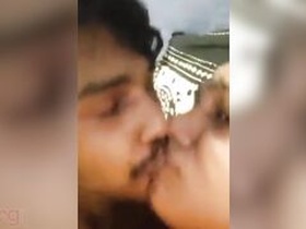 South Indian home made video of a cute girl giving a blowjob