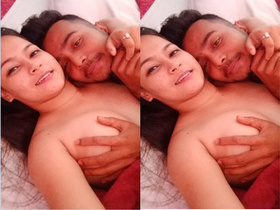 Exclusive Desi couple's steamy romance and fucking session