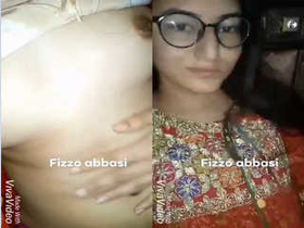 Cute Pakistani girl displays her natural breasts in exclusive video