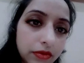 Desi girl's nude selfie and sexy video of her masturbating