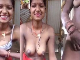 Desi wife enjoys village sex in naughty video