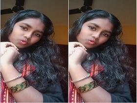 Cute amateur Tamil girl flaunts her boobs and pussy in exclusive video