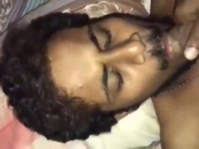 Tamil gay K gets naughty in home sex video