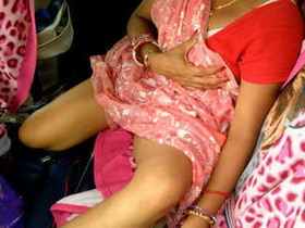 Desi wife moans in pleasure while getting fucked in the car