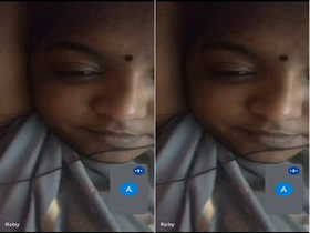 Mallu Bhabhi's big boobs in an exclusive video