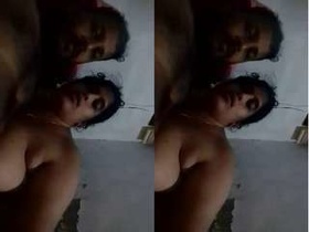 Amateur Indian wife gets fucked and sucks cock in part 4