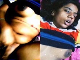 Boudi's exclusive video of a hot blowjob and fuck