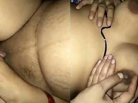 Indian girlfriend enjoys hard anal sex and gets creampied by her boyfriend