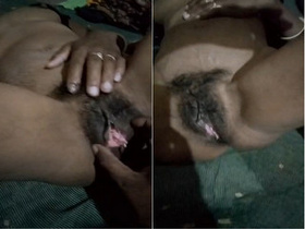 Desi wife's exclusive amateur video of her pussy getting licked