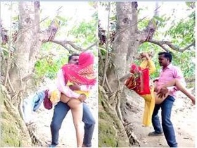 Exclusive village scene of Desi lover fucking outdoors