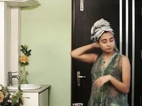 Desi babe gets a hard anal pounding in the shower from her XXX boyfriend