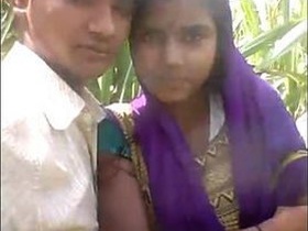 Outdoor encounter with a passionate lover