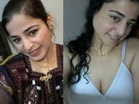 Aliya Asmat's nude selfies showcasing her ample bosom and wet pussy