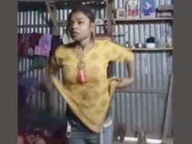 Indian Tamil village girl gets naughty in this steamy video