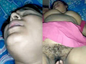 Fatty bhabhi pleasures herself by fingering in this steamy video
