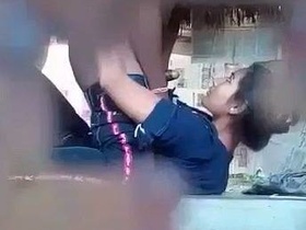 Real sex video of Indian couple having sex at a bus stop on Valentine's Day