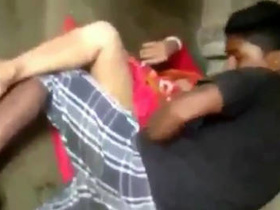 Desi aunt in sari has sex with young man