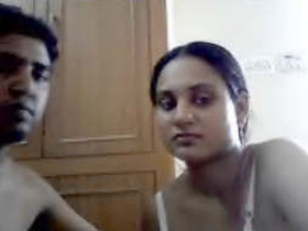 Indian couple goes live on camera without clothes