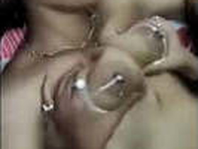 Indian wife pleasures her partner with her hands