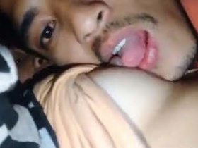 Indian couple gets naughty in their dorm room